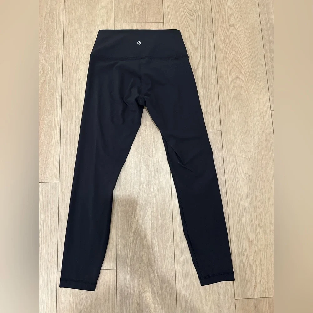 Lululemon Wunder Under Leggings (Black) - Picture 3 of 5
